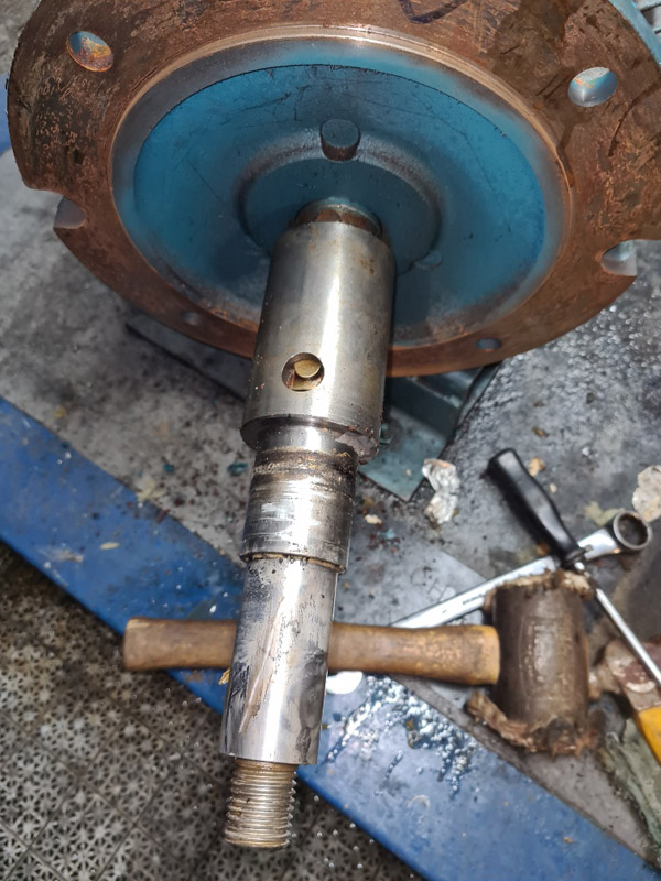 Chilled Water Pump Refurbishment Project at Bluefan Group